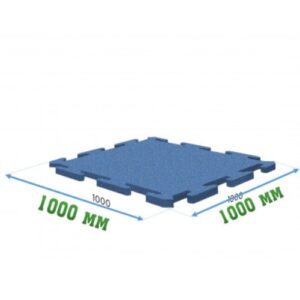 РЕЗИНОВОЕ ПОКРЫТИЕ Sport Puzzle 1000 мм*1000 мм*15 мм